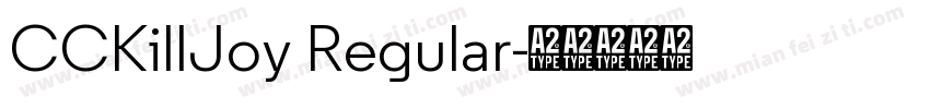 CCKillJoy Regular字体转换